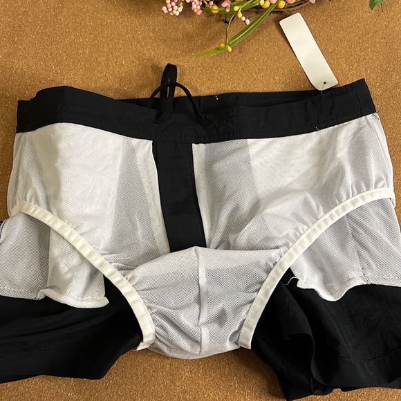 SOLID & STRIPED THE CHARLIE SHORT BLACK UNISEX - Picture 7 of 16